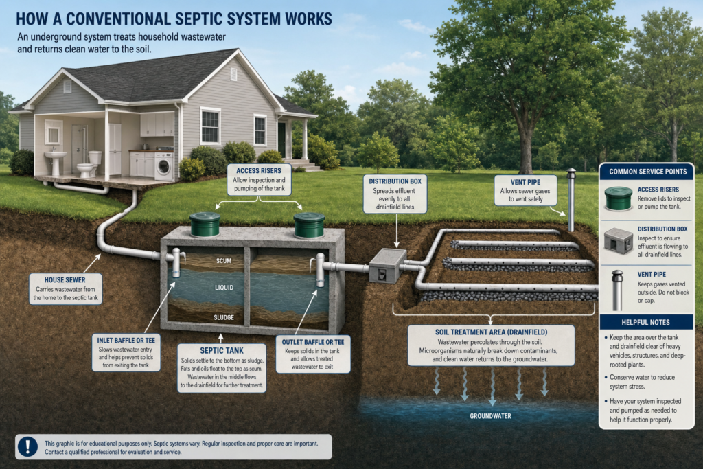 Septicserviceco Common Septic Service Types System