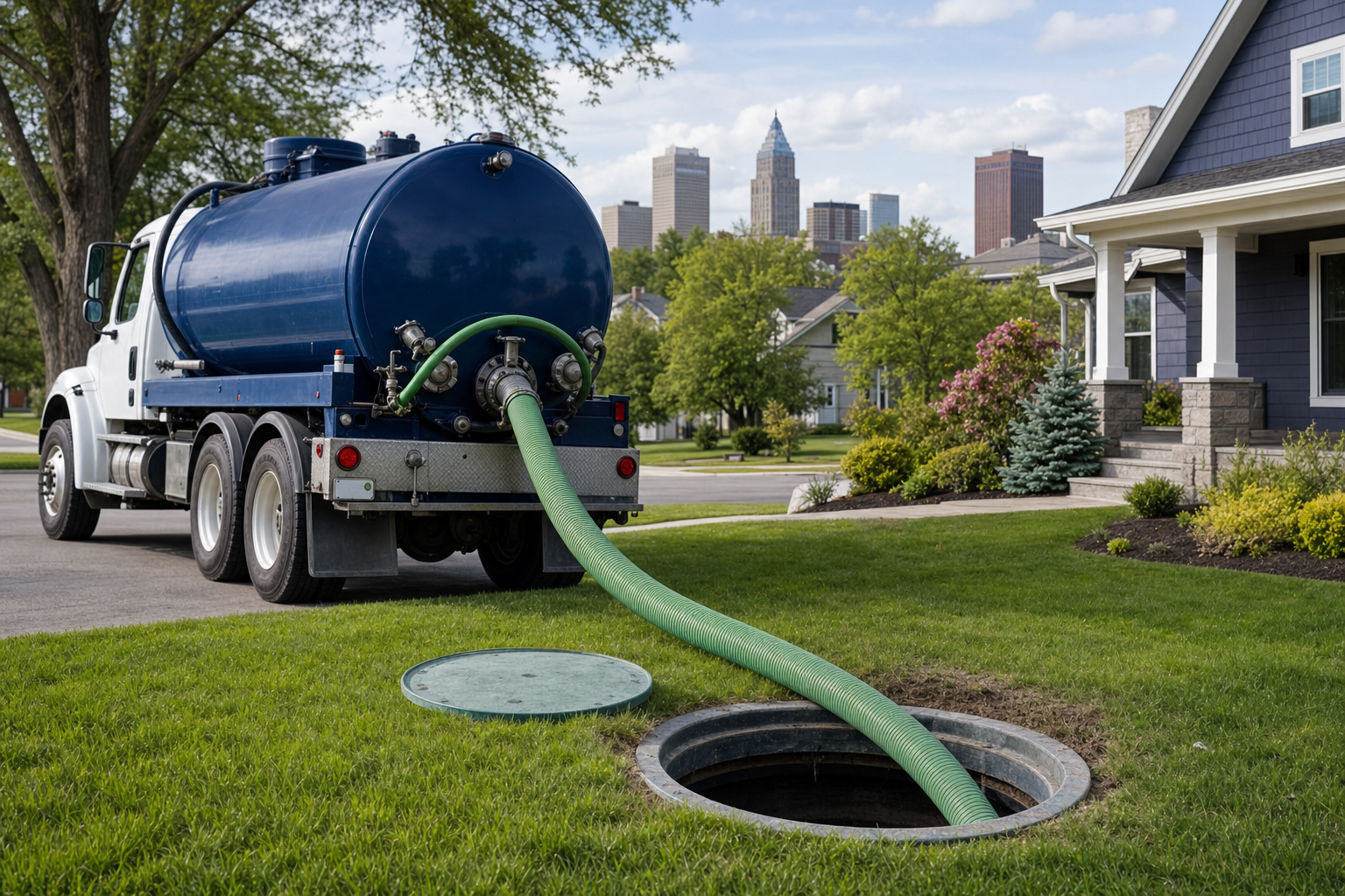 Septic Service referral service support in Akron OH