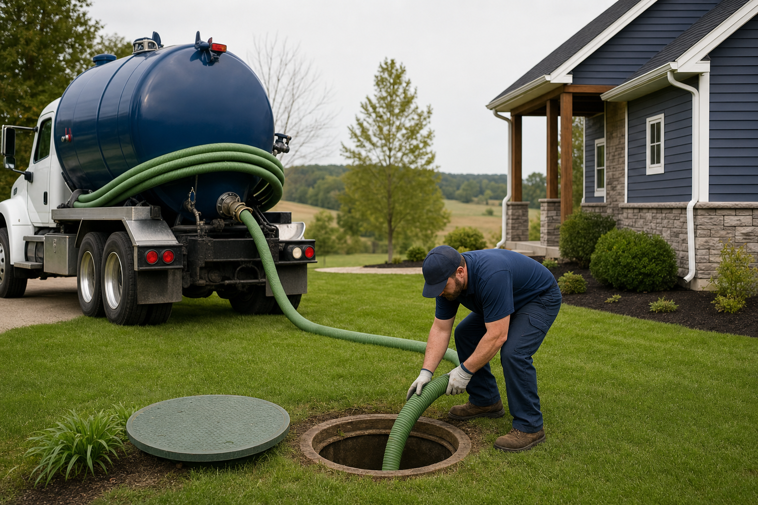 Local septic service information and service options in Cambridge OH