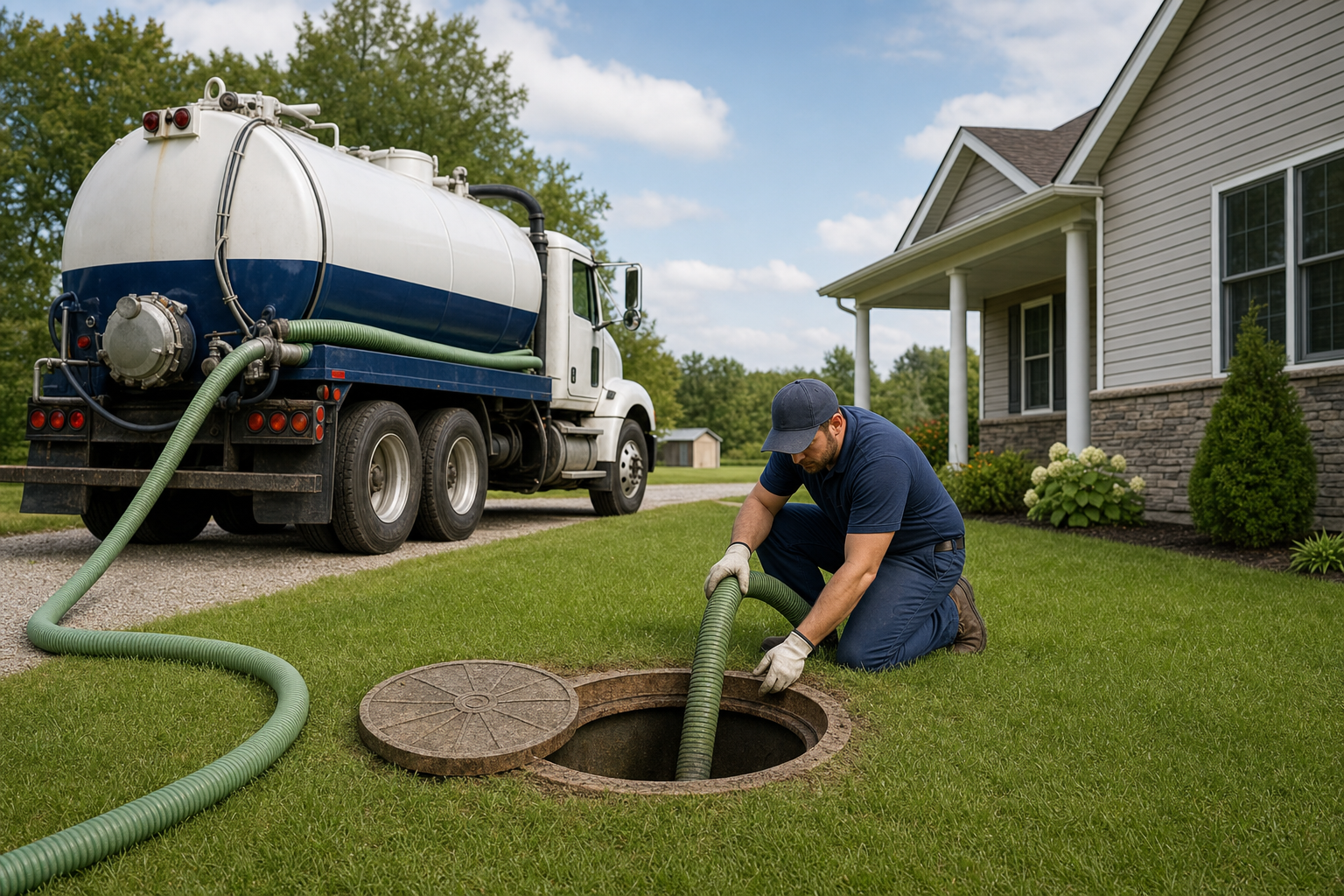 Local septic service information and service options in Dayton OH