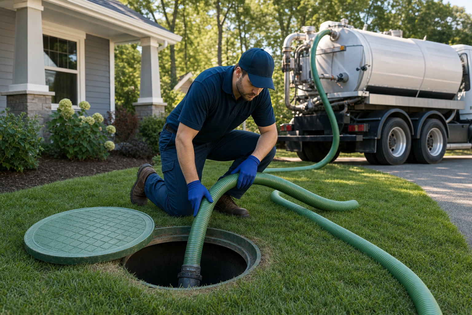 Local septic service information and service options in Fairfield OH