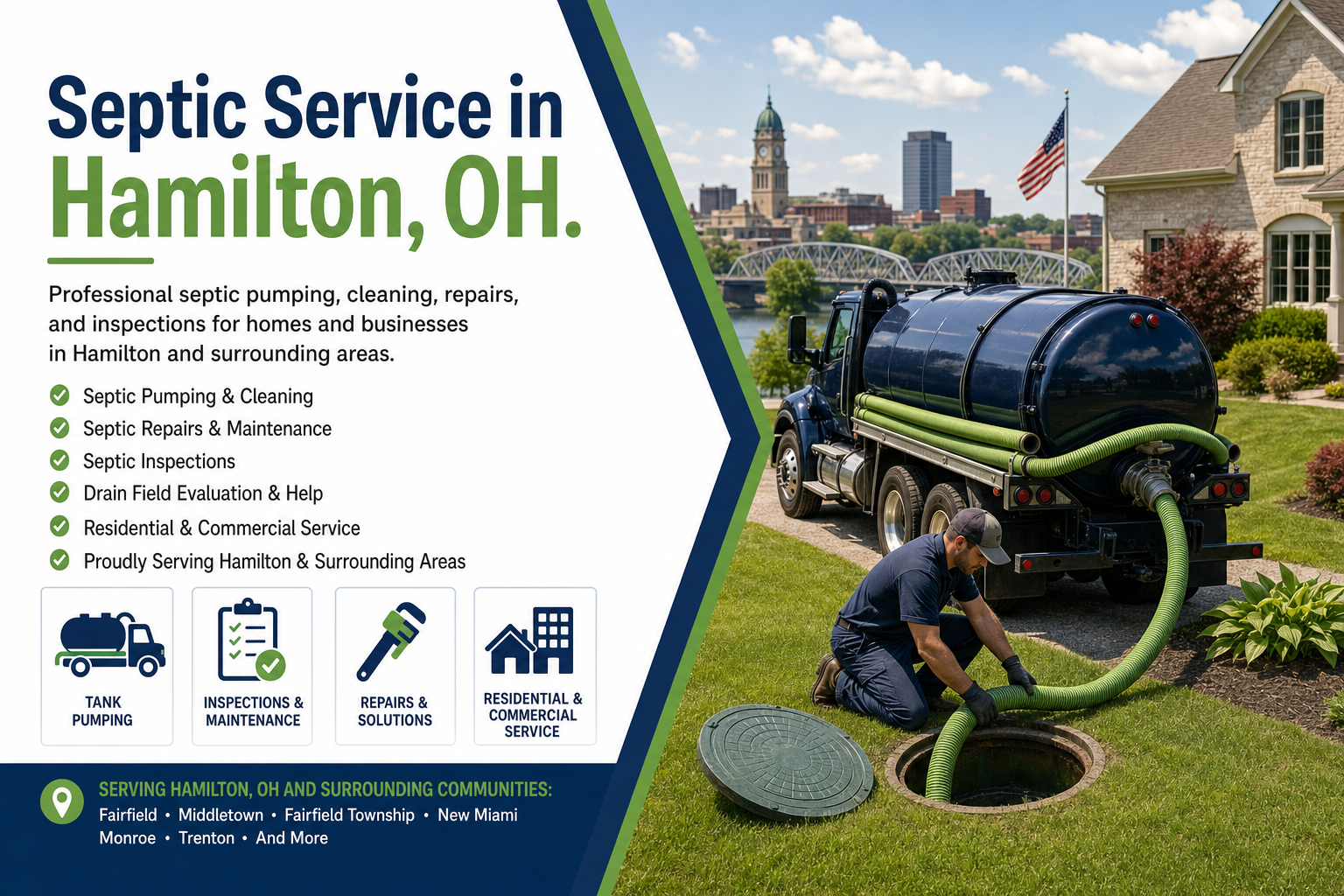 Septic Service in Hamilton OH from Septic Service Co.