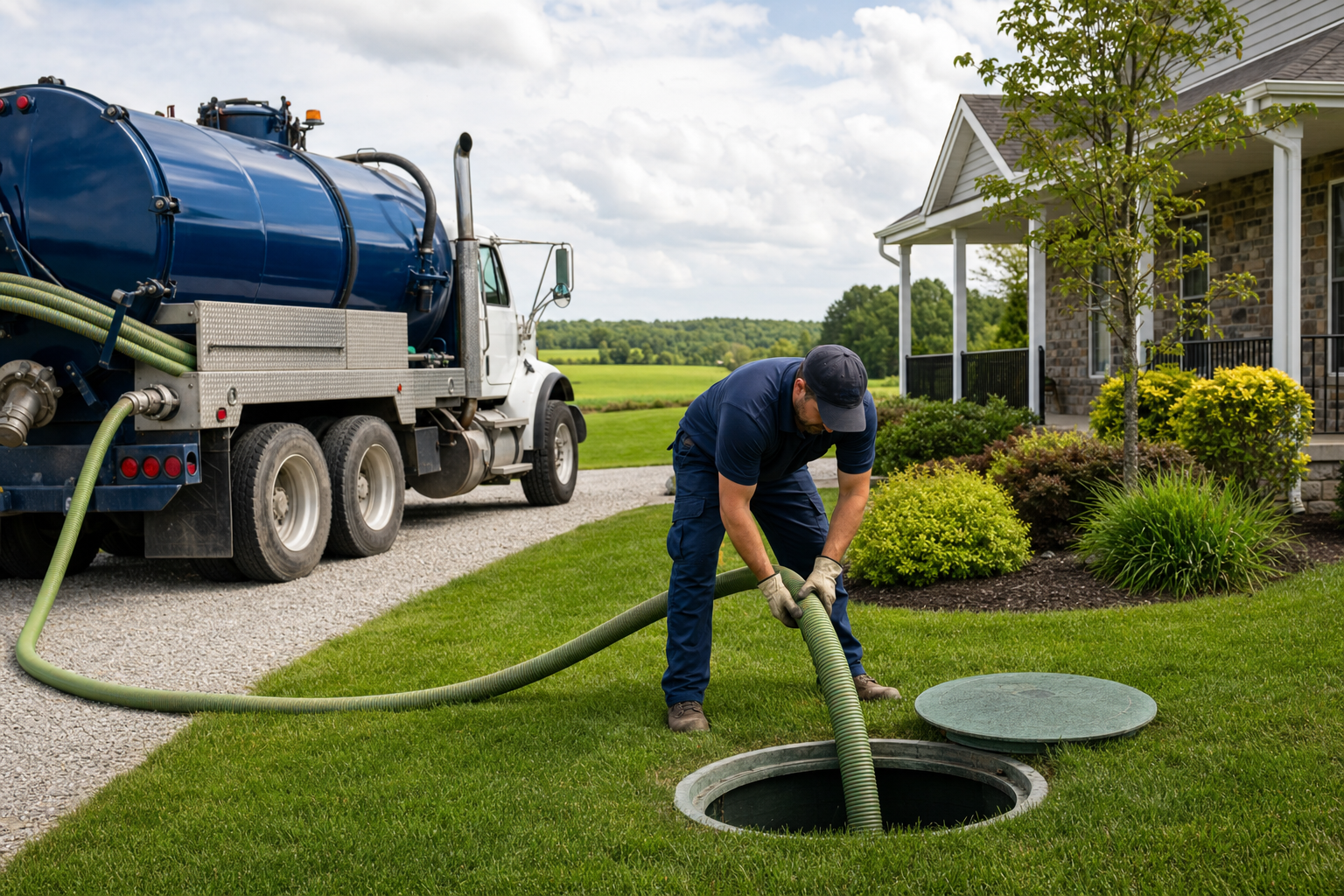 Local septic service information and service options in Marysville OH