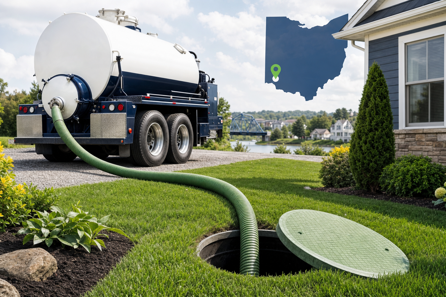 Septic Service referral service support in Milford OH