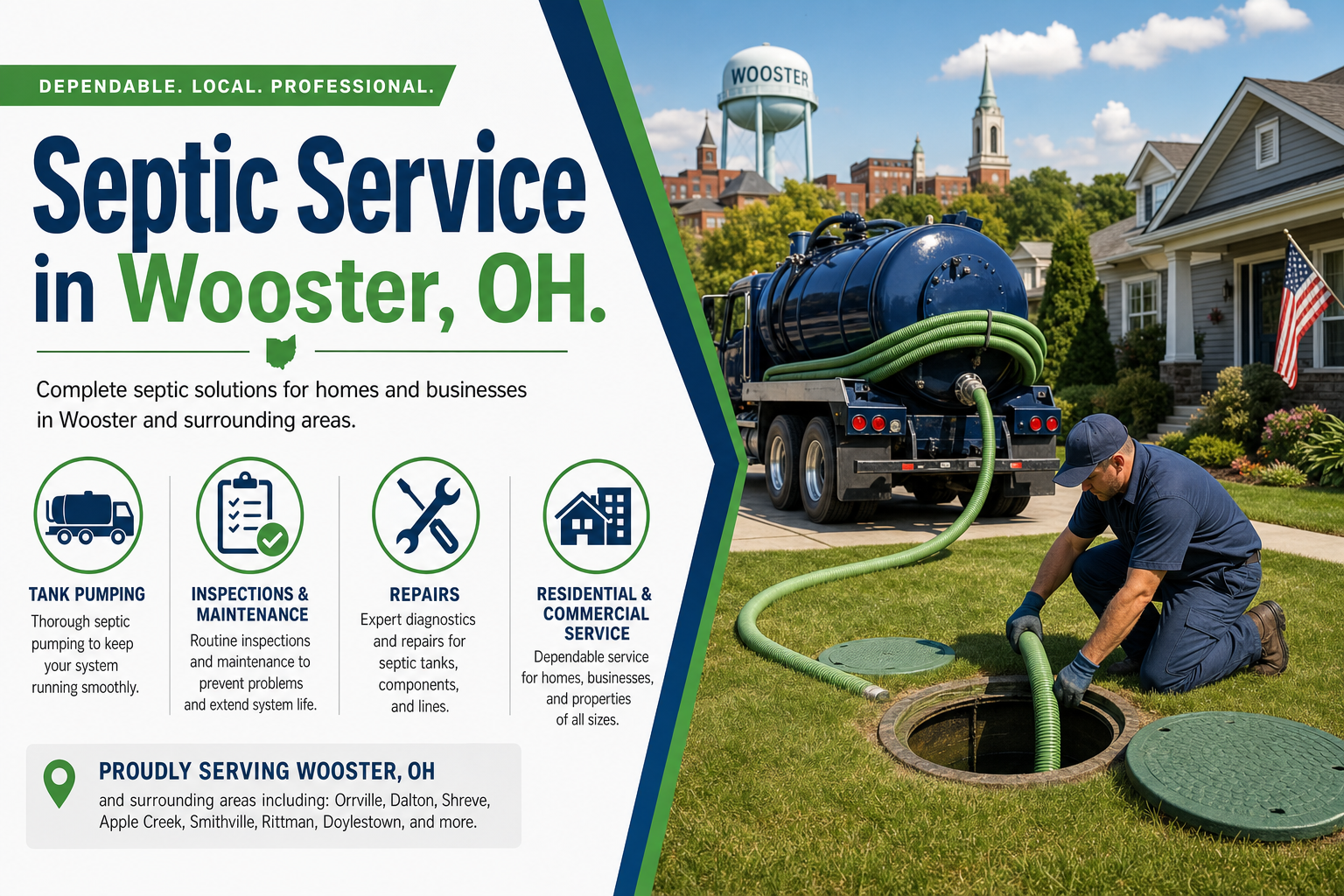 Septic Service in Wooster OH from Septic Service Co.
